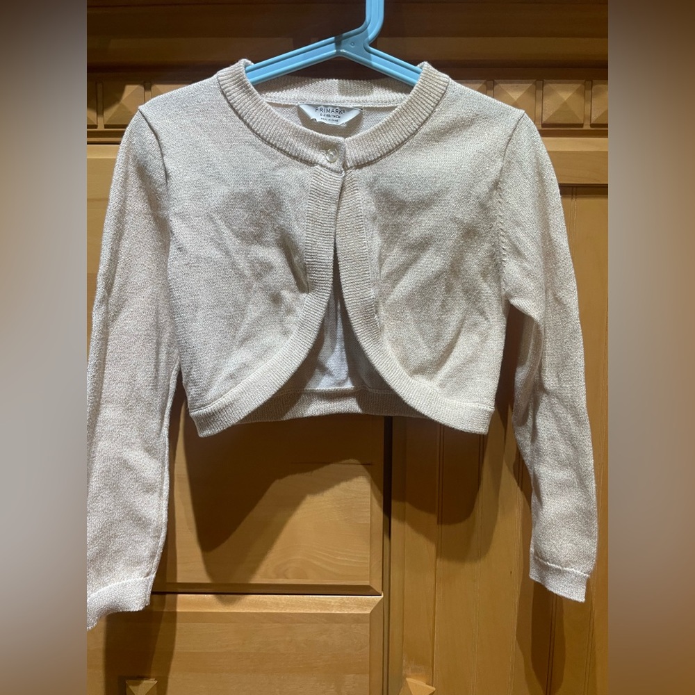 Primark gold shimmery Knit Sweater